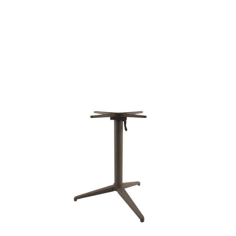 Eetkamertafel Tafelpoot Vouwbaar - Brons - Metaal - 3-Poot