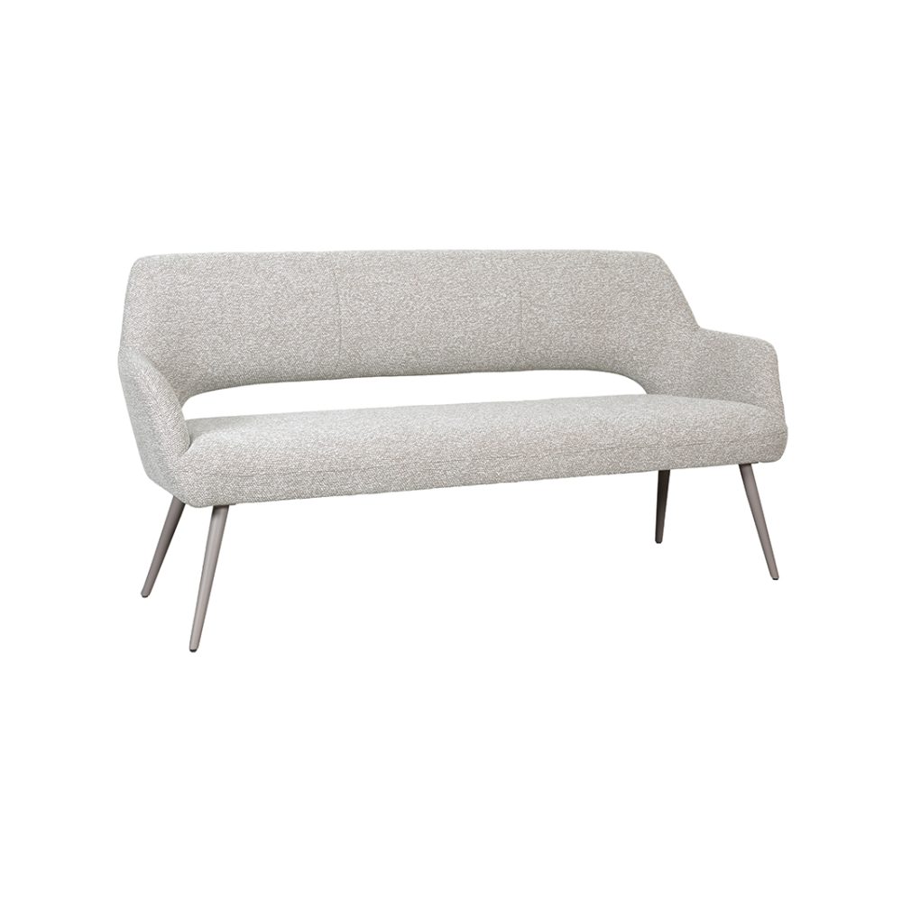 Eetkamerbank Sunray - Naturel - Boucle - 190 cm