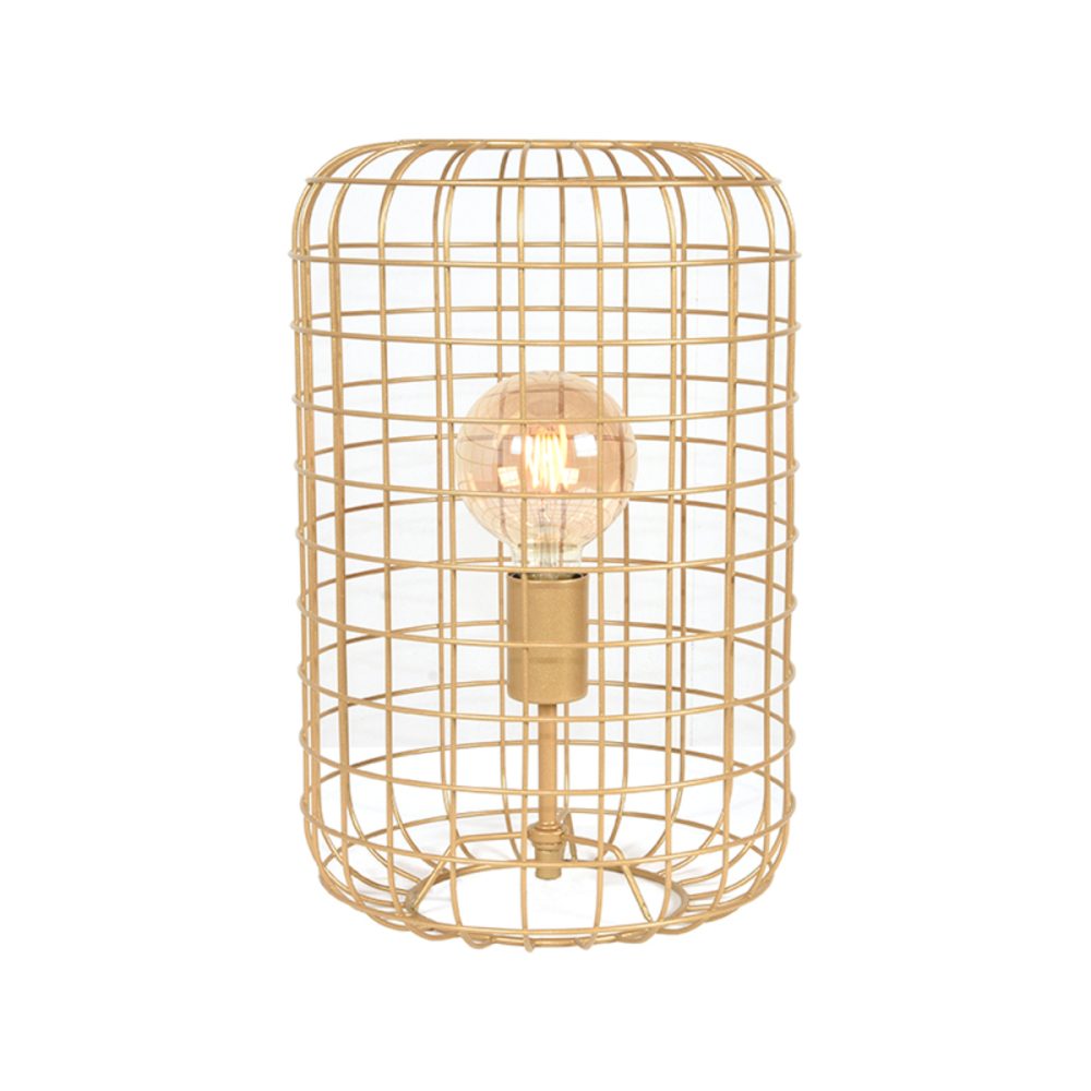 Tafellamp Solido - Goud - Metaal - One Size