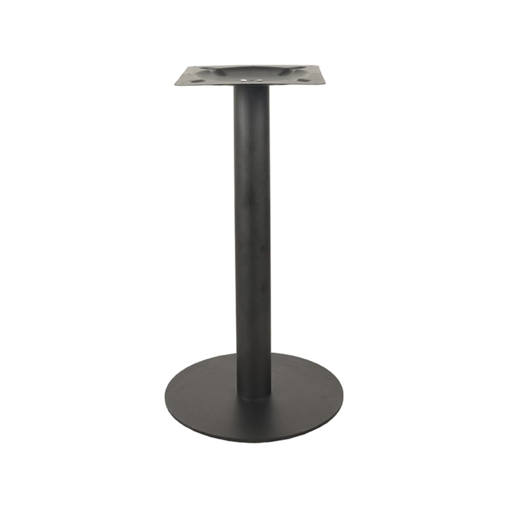 Eetkamertafel Tafelpoot Enkel - Zwart - Metaal - 72 cm - Rond