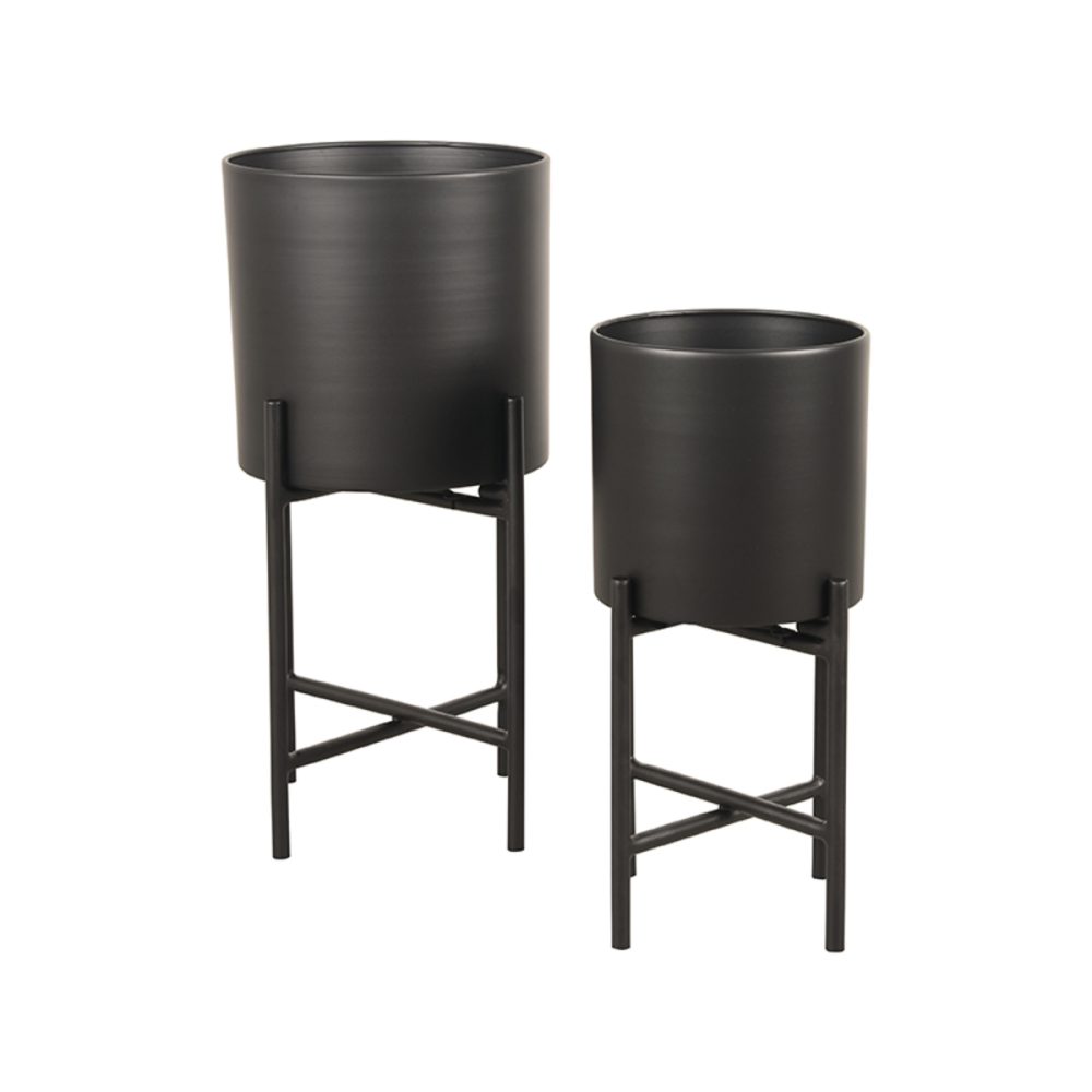 Plantenstandaards - Zwart - Metaal - One Size