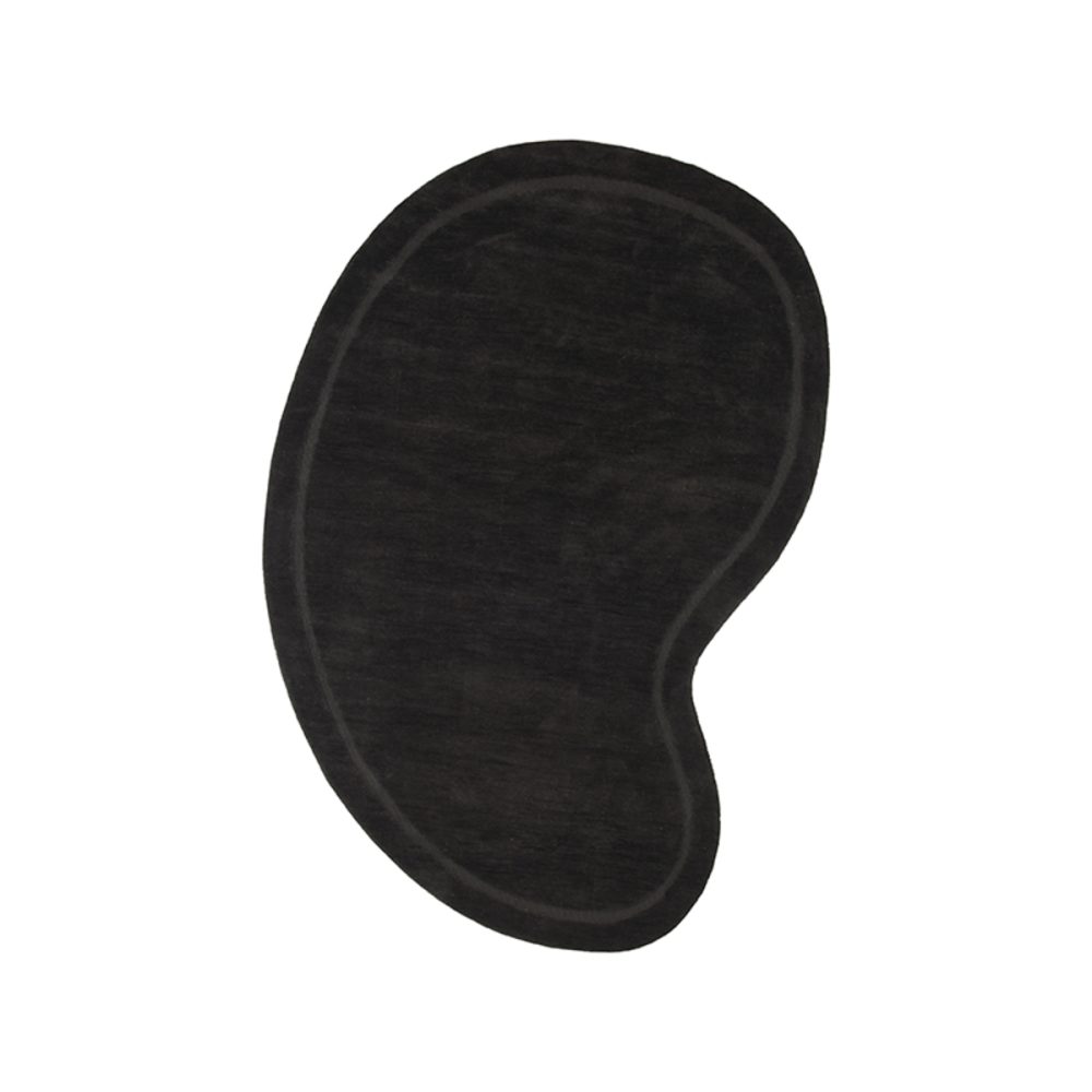 Vloerkleden Mody - Antraciet - Polyester - 160x230 cm - Organisch