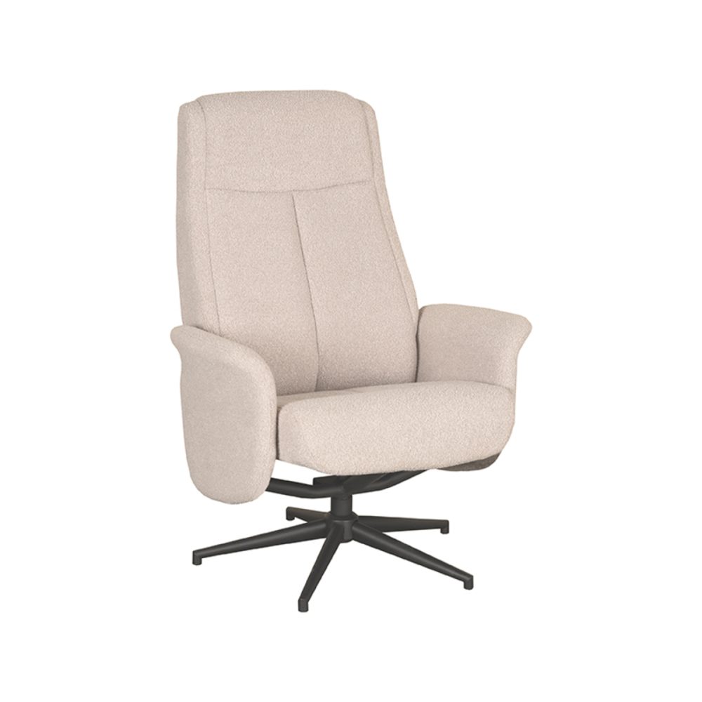 Fauteuil Bergen - Naturel - Boucle - Excl. Hocker