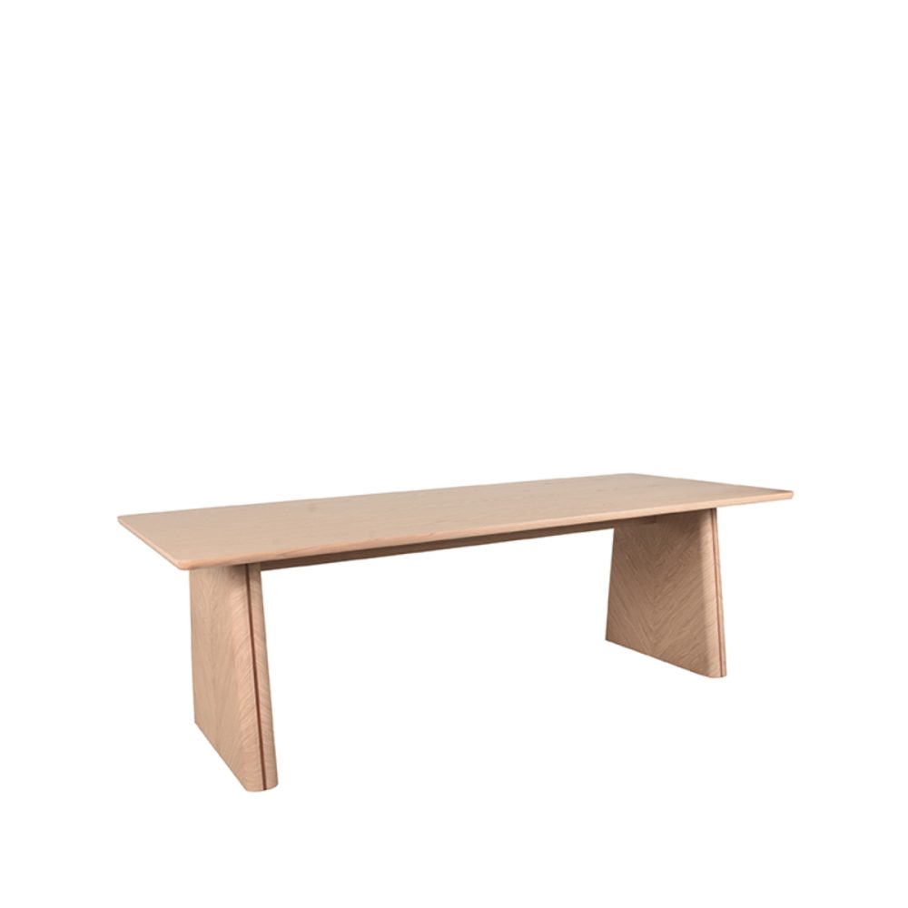 Eetkamertafel Jule - Naturel - Eiken - 240 cm