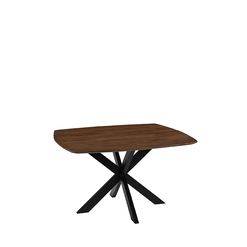 Eetkamertafel Blake - Nature Smooth - Mangohout - 130 cm - Rond