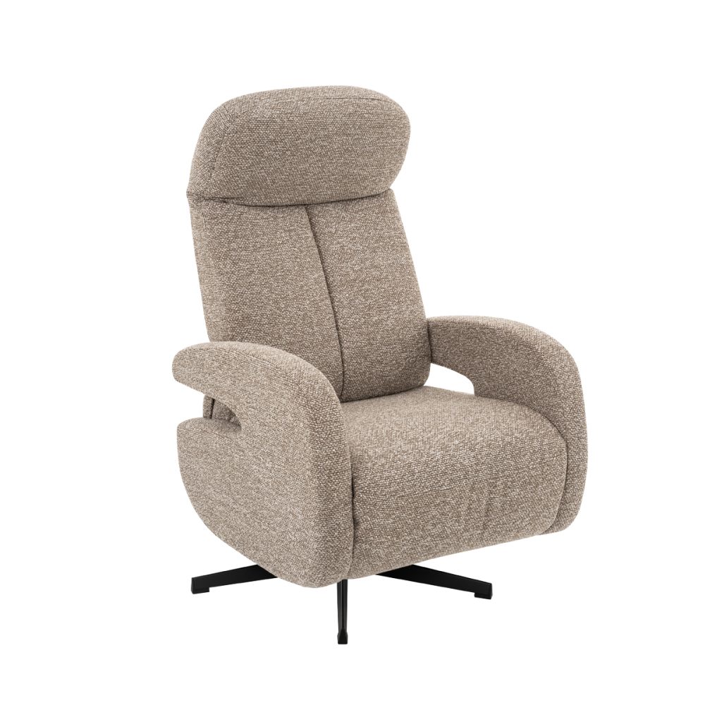 Fauteuil Esbjerg - Mushroom - Royal Boucle - Manueel Verstelbaar