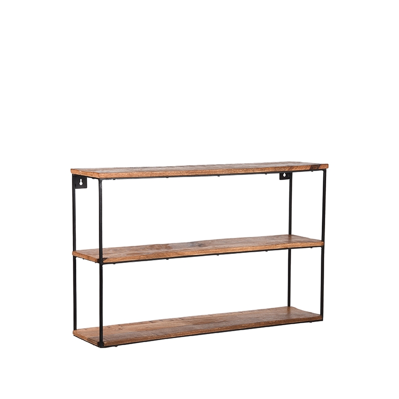 Wanddecoratie Vintage - Rough - Mangohout - L