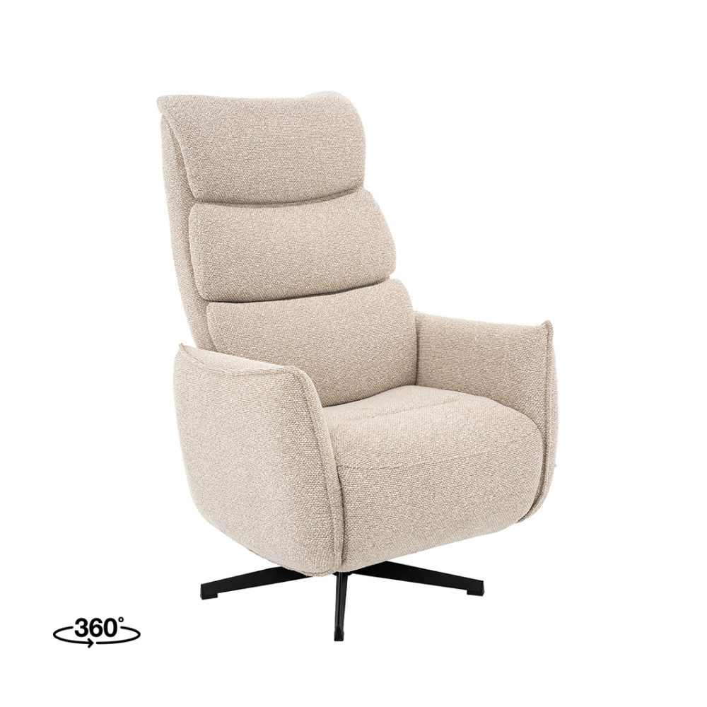 Fauteuil Goteborg - Naturel - Royal Boucle - 2-Motorig