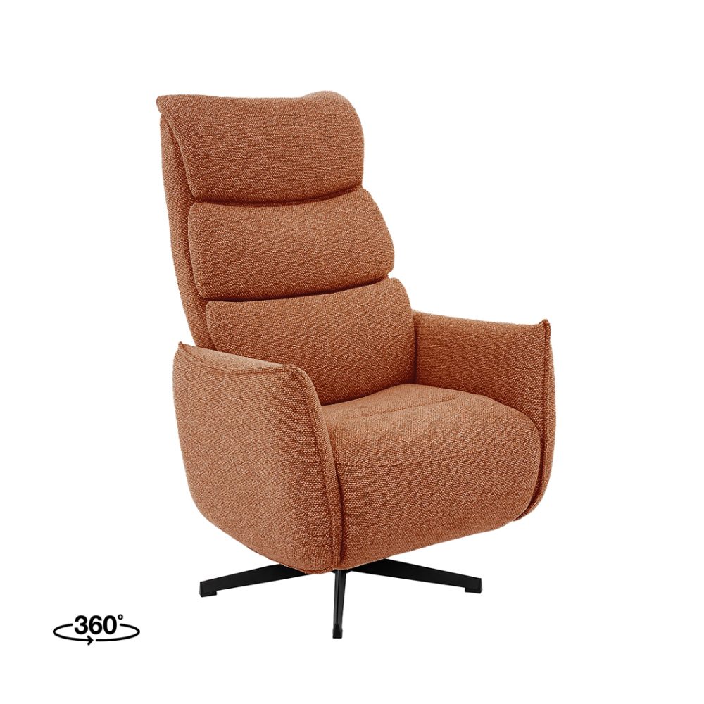 Fauteuil Goteborg - Coral - Royal Boucle - 2-Motorig