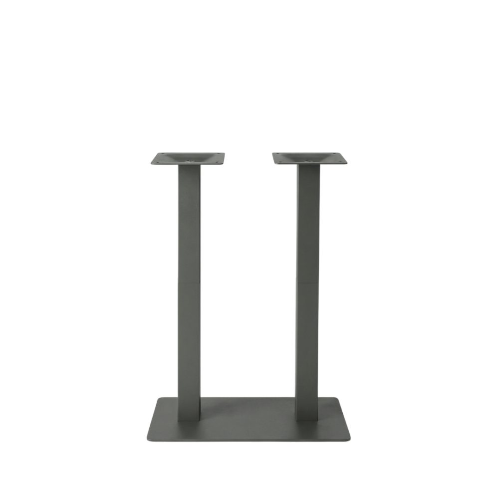 Eetkamertafel Tafelpoot Dubbel - Hunter - Metaal - Dubbel - 108 cm