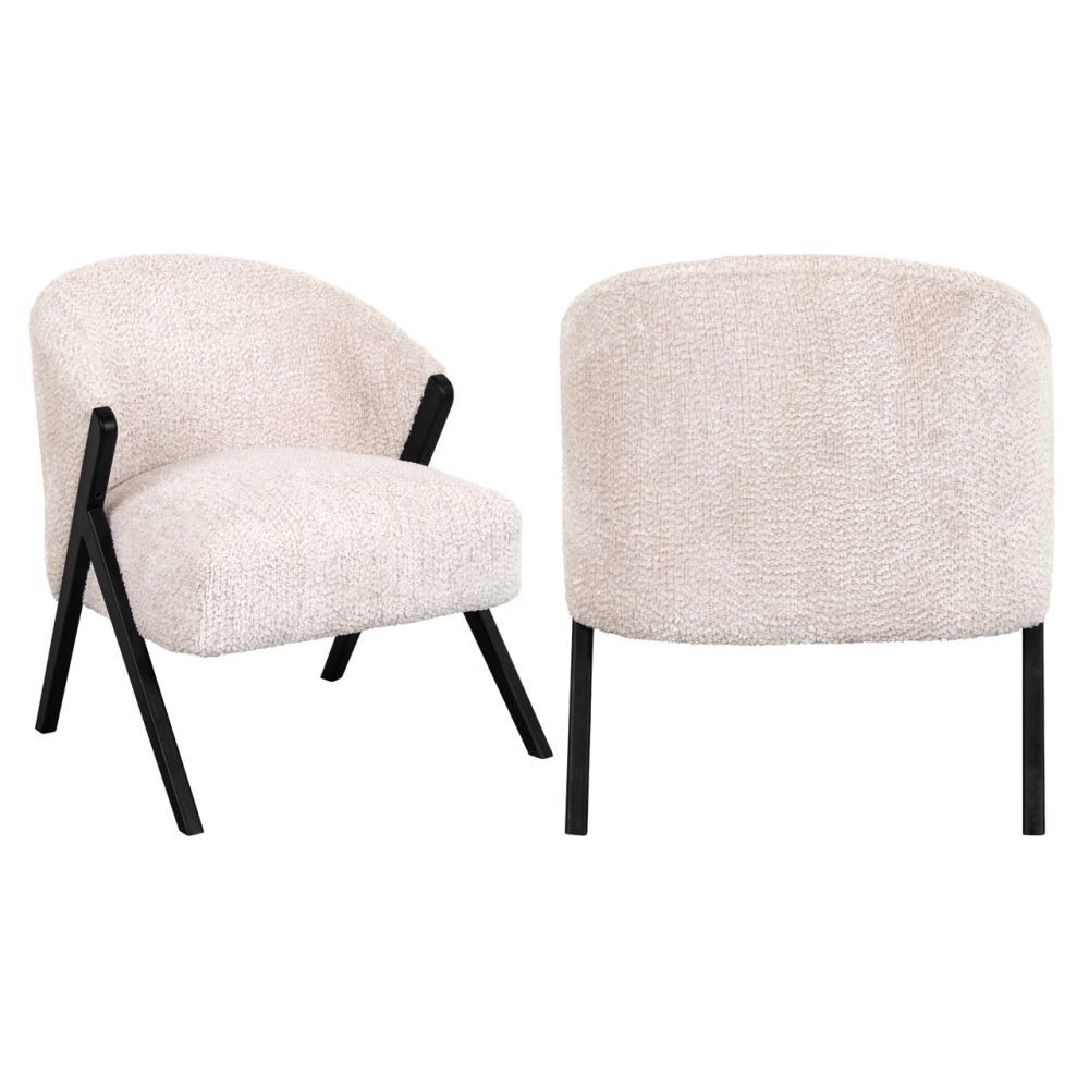 Lounge stoel Mia customized fire retardant