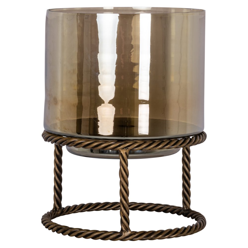 Windlicht Ropia brass antique large