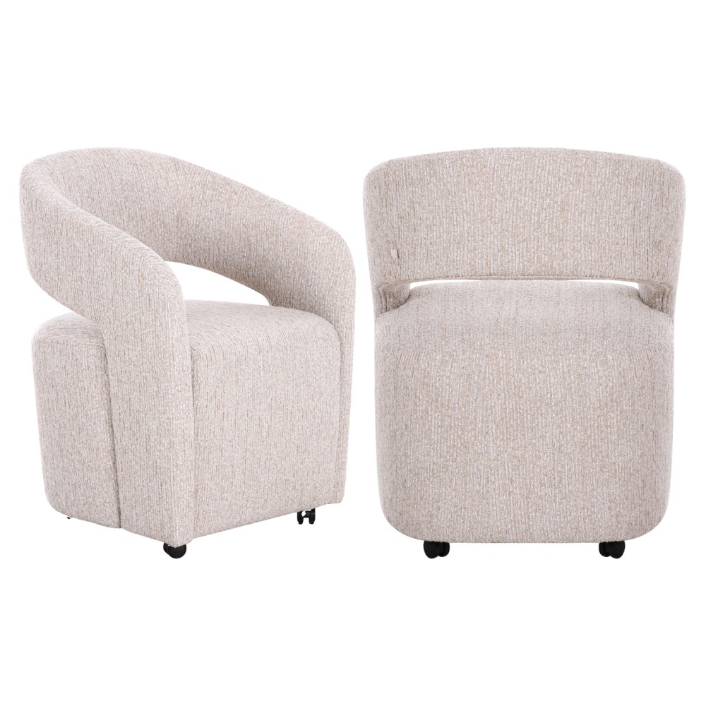 Eetkamerstoel Vixen natural linear