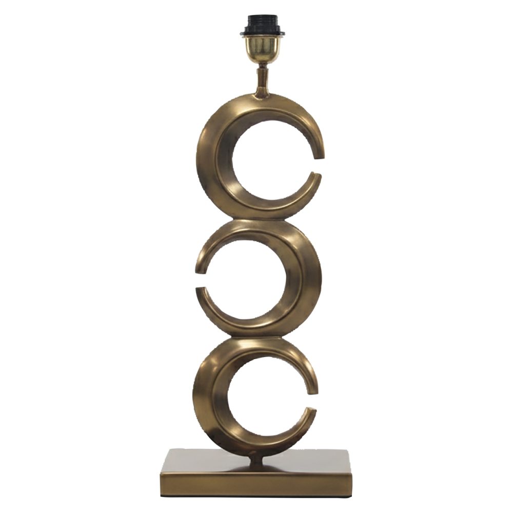 Tafellamp Amina brass antique