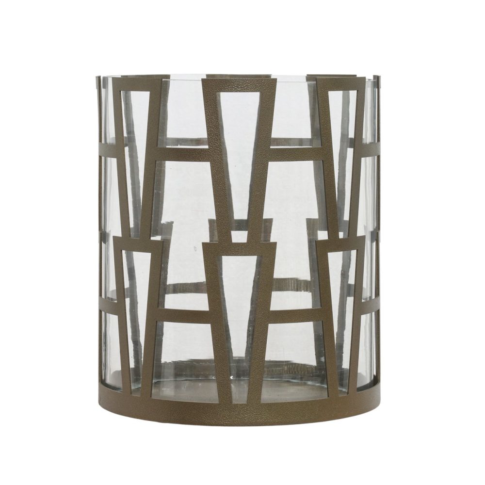 Windlicht Shandy brass antique big