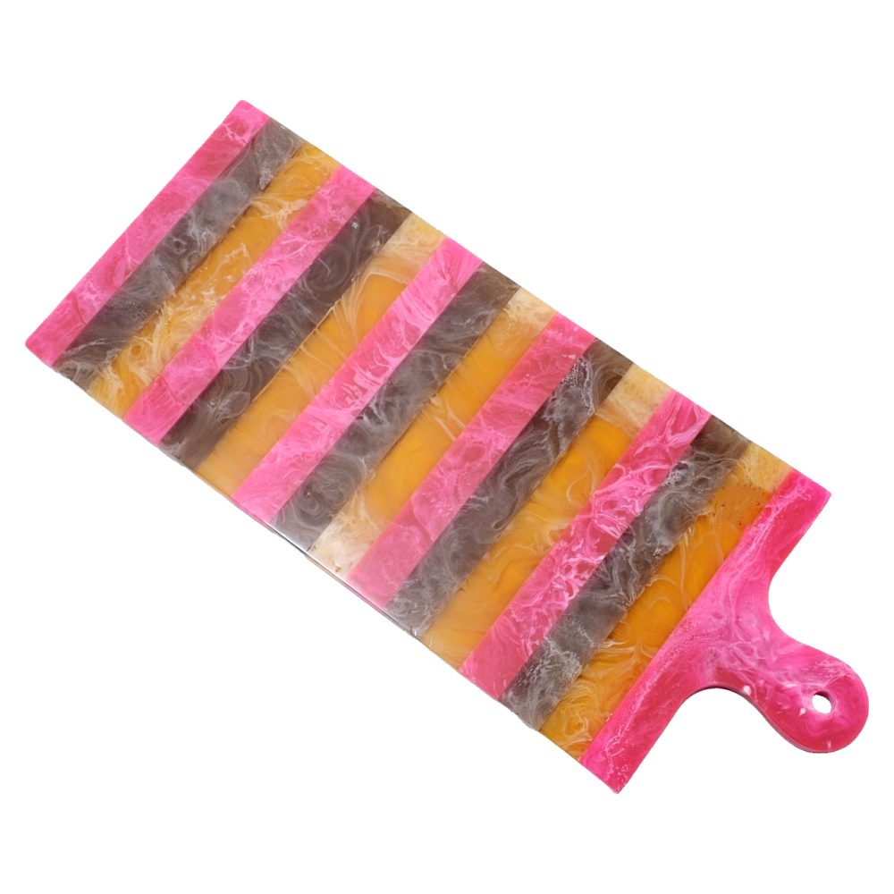 Dienblad Cindy pink/orange large