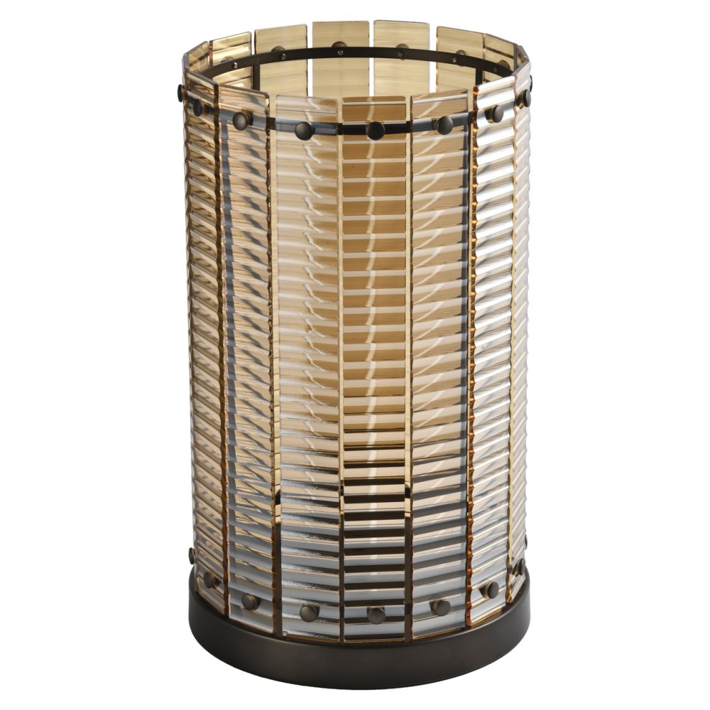 Windlicht Crane brown large