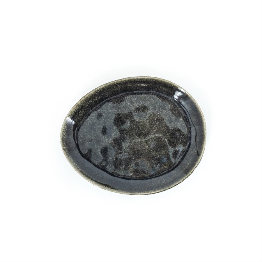 Dessert plate Daze - black