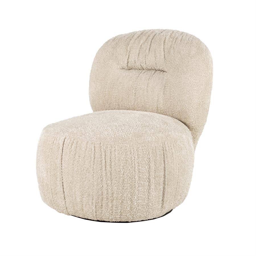 Lounge chair Roux - beige