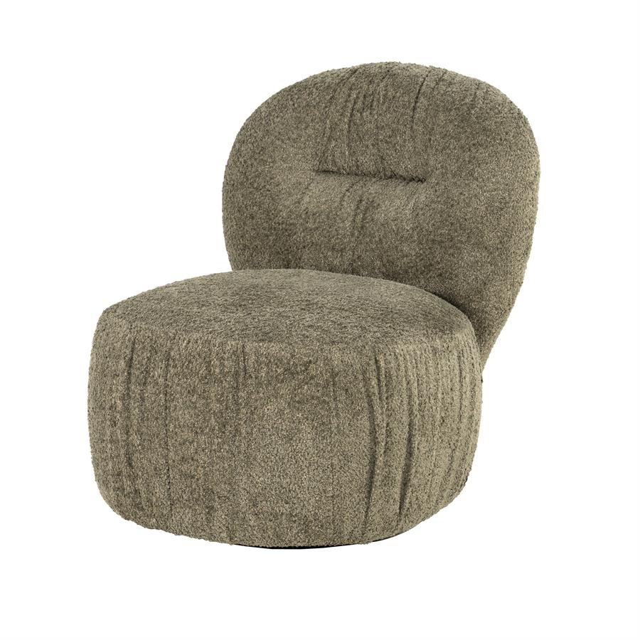 Lounge chair Roux - green