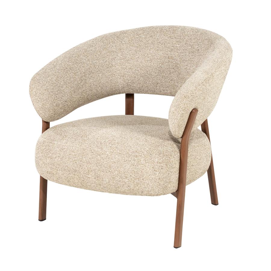 Lounge chair Sedia - brown