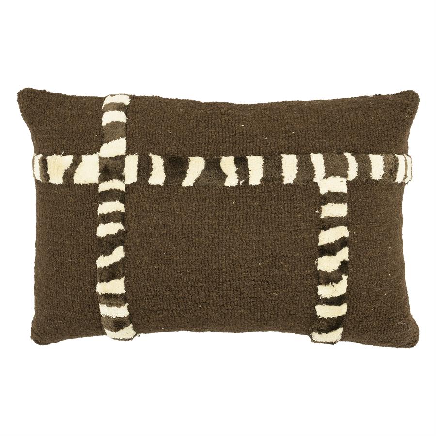 Pillow StripeScape - brown
