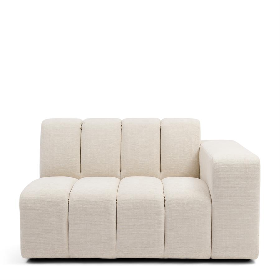 Dazzle Corner Arm R Soft White