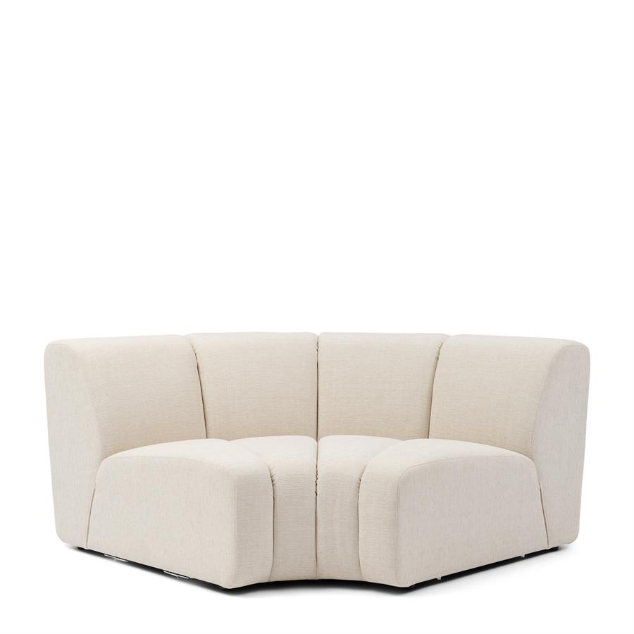 Dazzle Corner Round Small Soft Whit