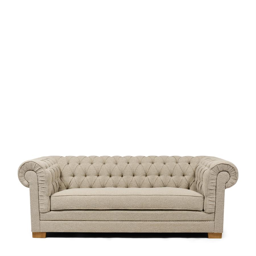 Crescent Sofa, Mountain Weave, Dune Sand