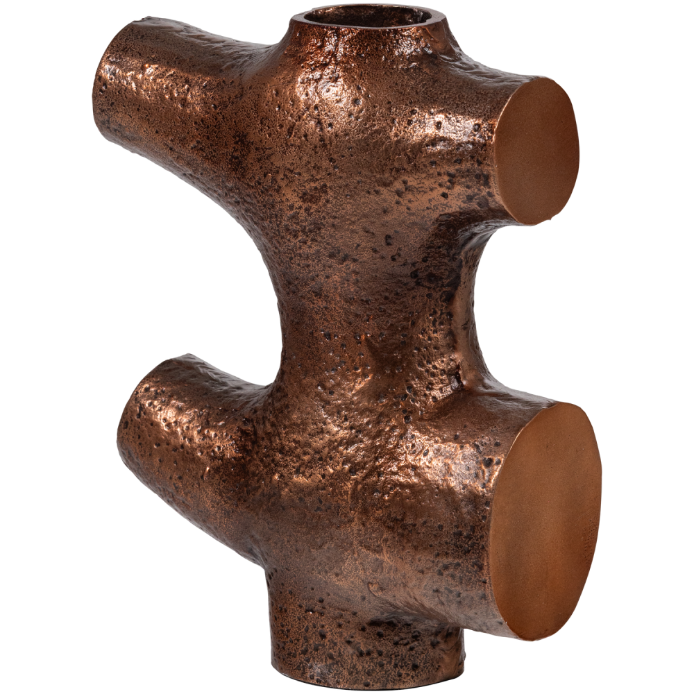 ORIN DECORATIE ORNAMENT METAAL BRUIN