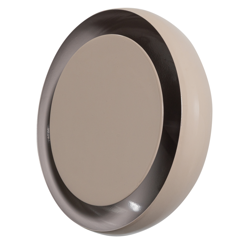 GLOOMY WANDLAMP ROND METAAL ZAND