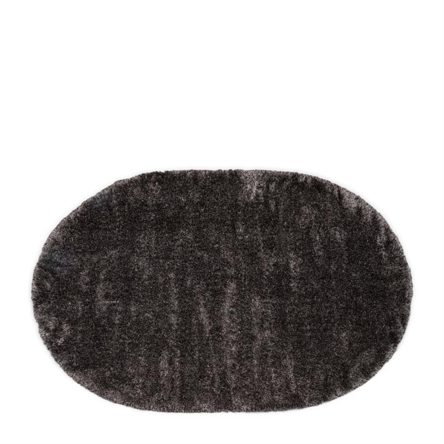 Cecil Rug Oval, 390x280 cm, black