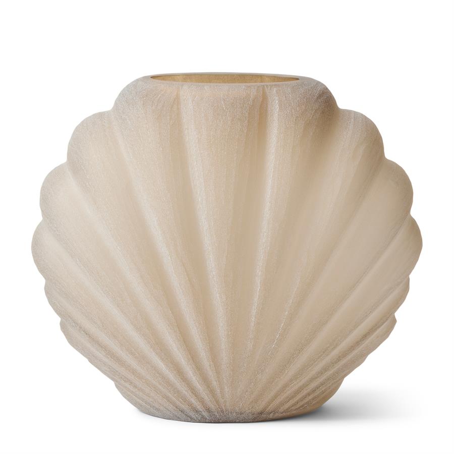 Frosted Shell Vase M