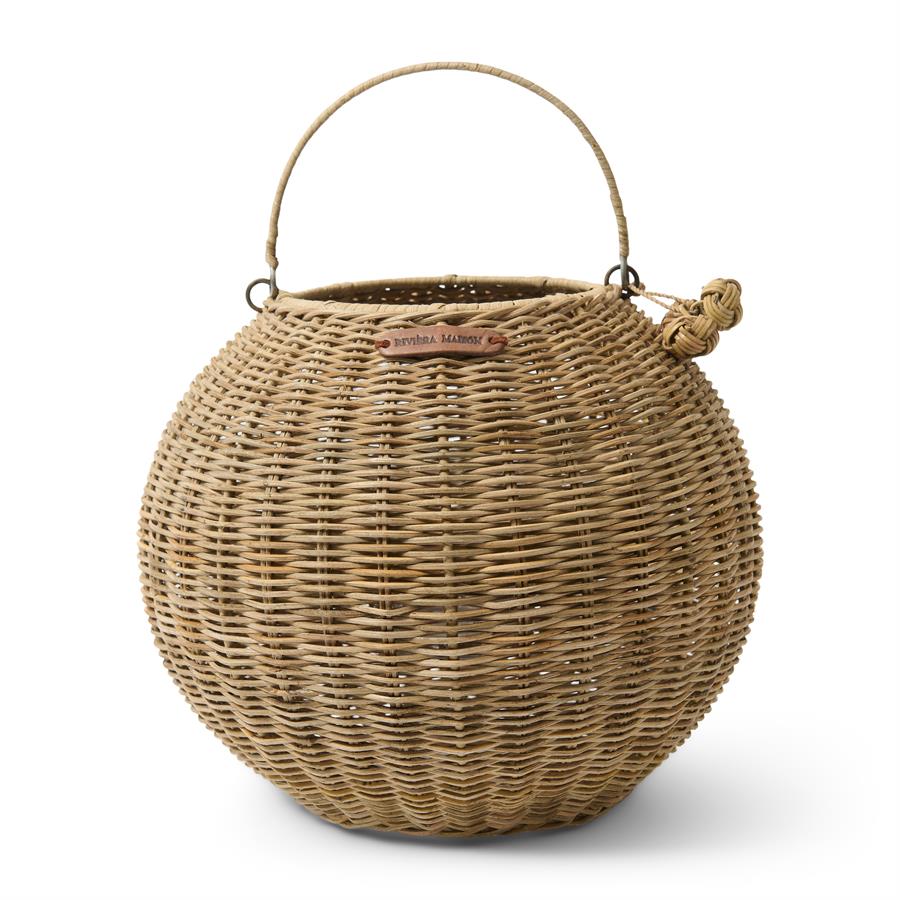 Rustic Rattan Cherchio Lantern