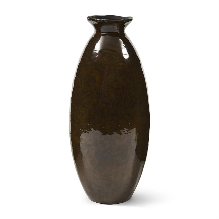 Lunaro Vase Tall Forest Brown