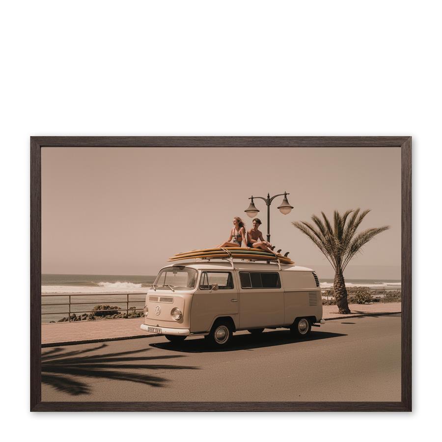 Wall Art Sunset Cruiser 60x80