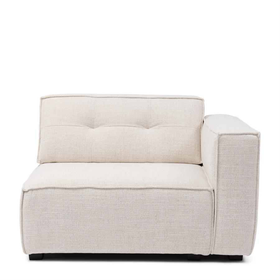 Brandon Corner Arm R Antique White