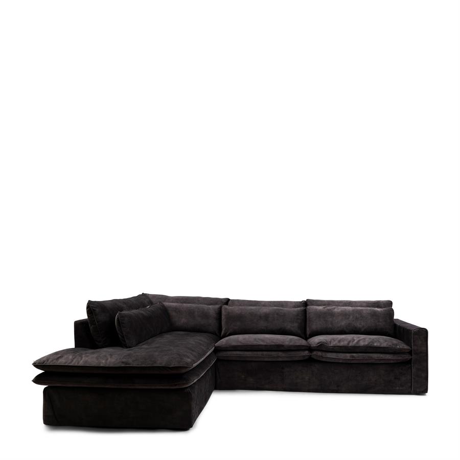 Continental C Sofa Left Vel GrimGre