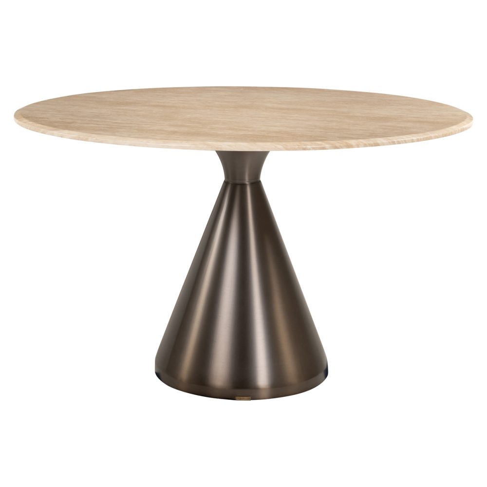 Eettafel Montgommery beige 130Ø