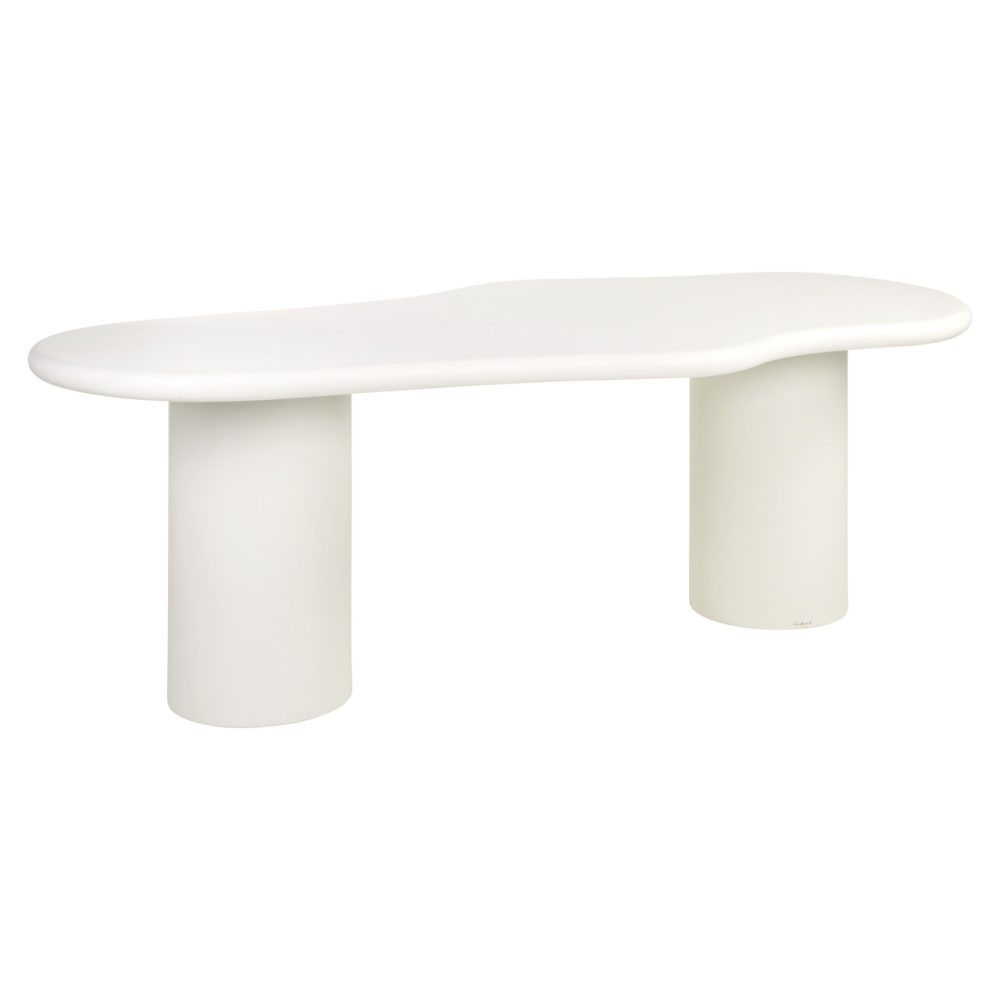 Eettafel Bloomstone white 230