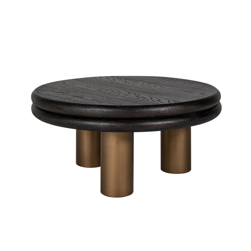 Salontafel Macaron black rustic