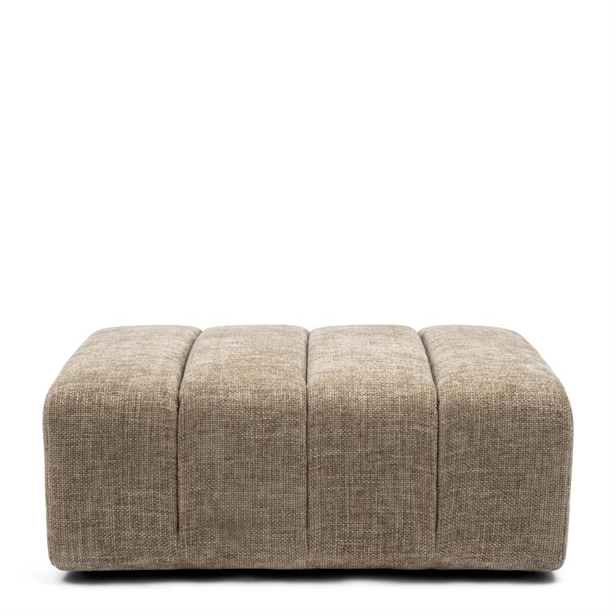 Dazzle Footstool Shiny Desert