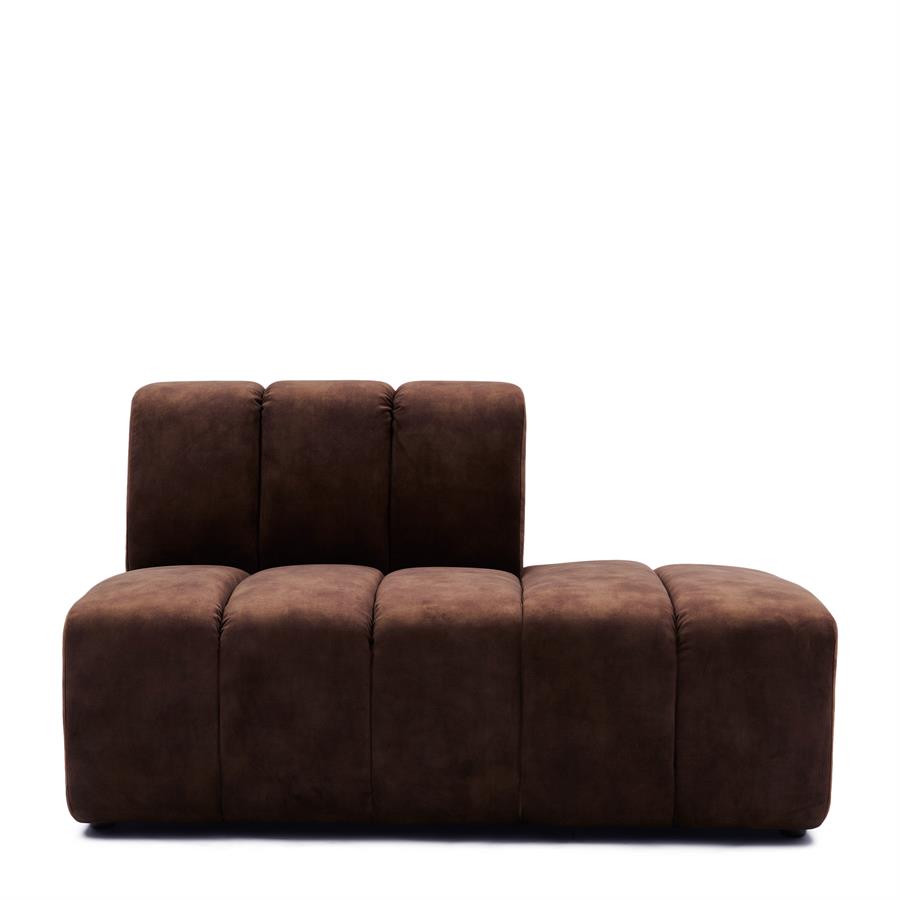 Dazzle Lounger R Vel Chocolate