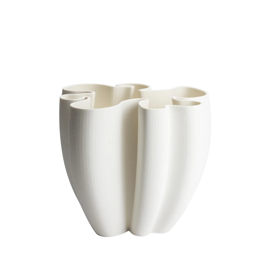 Vaas Zanclus 22,5x25x20 cm - wit