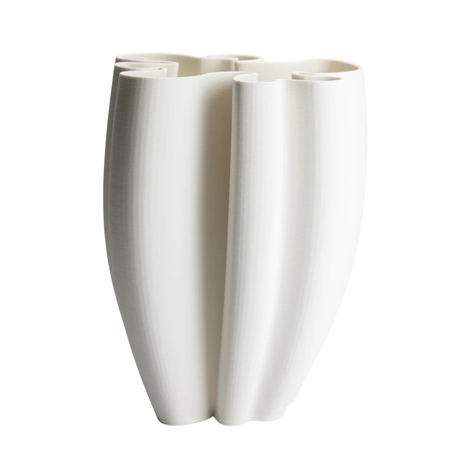 Vaas Zanclus 23x25x30 cm - wit