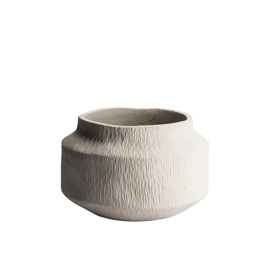 Pot Chato 38x24,5 cm - taupe