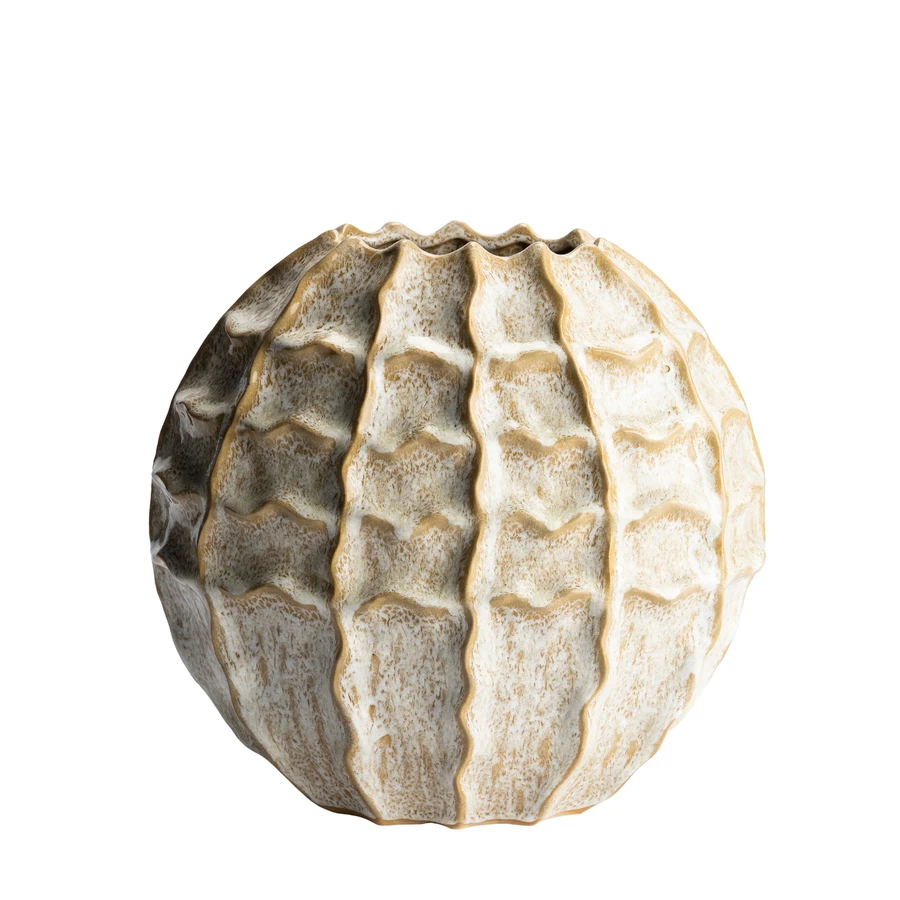 Vaas Cacisus 21x14,5x19 cm - bruin