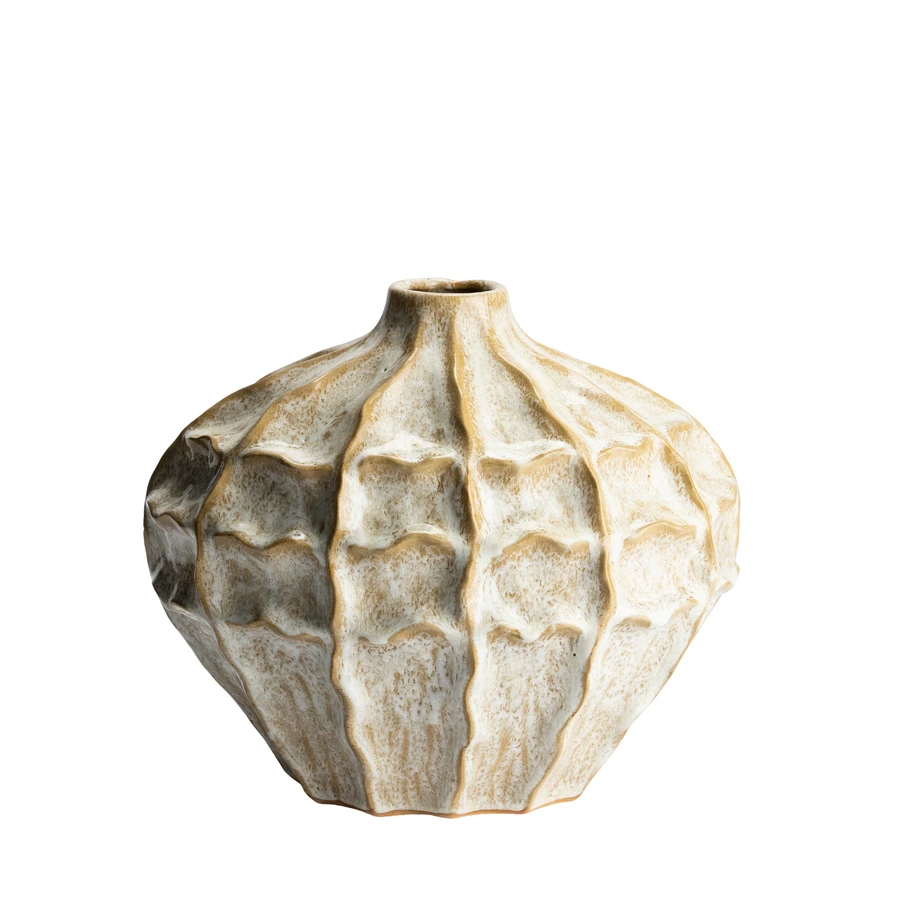 Vaas Cacisus 37x20 cm - bruin