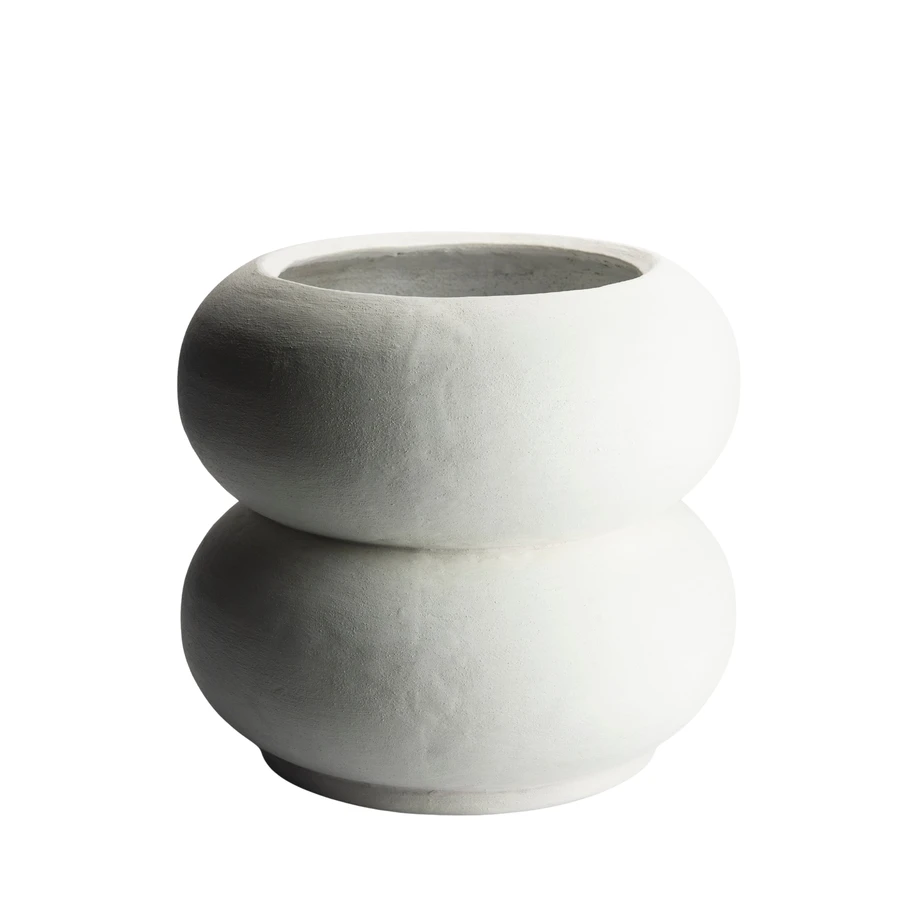 Vaas Contopus 40x40 cm - wit