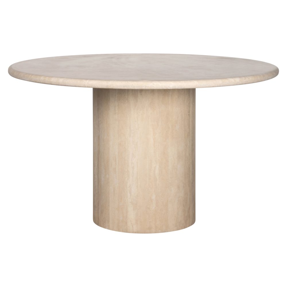 Eettafel Alexander Jones beige 130Ø (Renaissance)